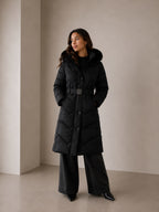 Parka Negra Fly Luxury