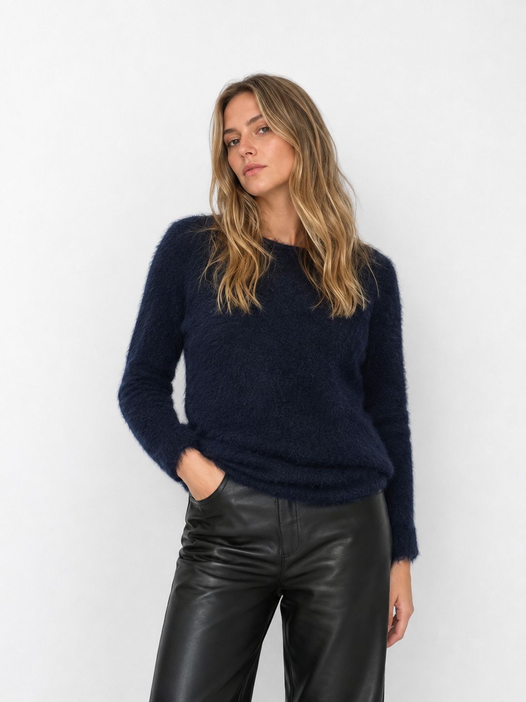 sweater peludo